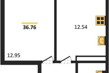 Фото №1: 1-комнатная квартира 39 м² - Краснодар, мкр. Прикубанский внутригородской округ, 