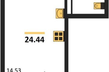 Фото №1: Студия 27 м² - Краснодар, мкр. Прикубанский внутригородской округ, 