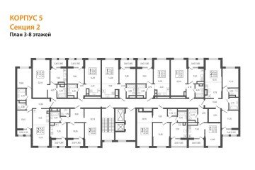 Фото №3: 2-комнатная квартира 65 м² - Краснодар, мкр. жилой комплекс Югге, 