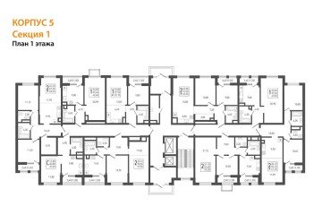 Фото №3: 1-комнатная квартира 42 м² - Краснодар, мкр. жилой комплекс Югге, 