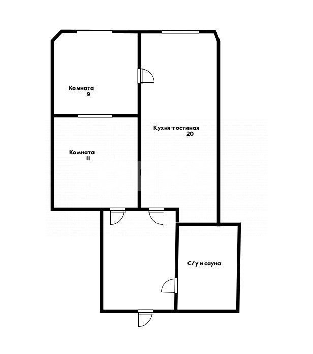 Фото №13: 1-комнатная квартира 55 м² - Геленджик, ул. Суворова, 29