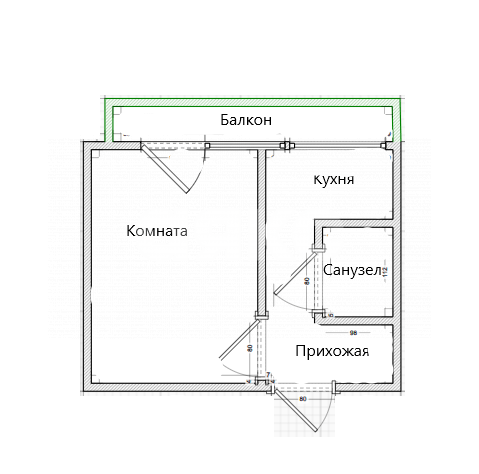 Фото №17: 1-комнатная квартира 29 м² - Темрюк, ул. Ленина, 96