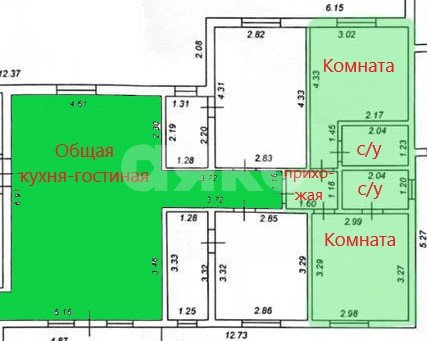 Фото №21: 2-комнатная квартира 27 м² - Пересыпь, пер. Кооперативный, 11А