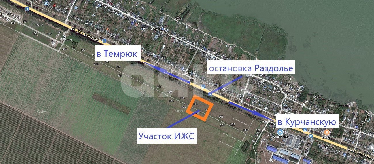 Фото №10: Земельный участок под ИЖС 6.63 сот. - Темрюк, ул. Ильи Павленко, 346