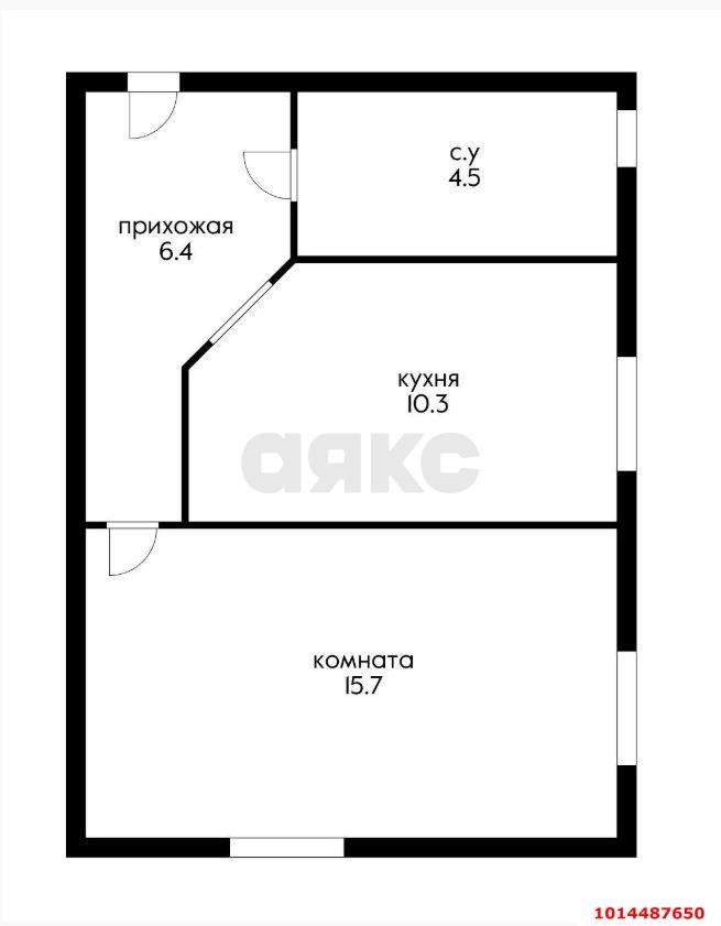 Фото №11: 1-комнатная квартира 36 м² - Краснодар, Сельскохозяйственный Институт, мкр. Западный внутригородской округ, ул. Урицкого, 49