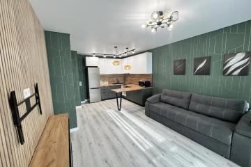 Фото №2: 1-комнатная квартира 46 м² - Краснодар, мкр. ЖК Сказка Град, ул. имени В.Н. Мачуги, 166к1