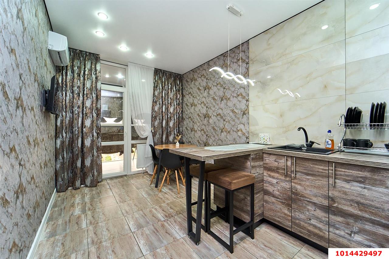 Фото №6: 1-комнатная квартира 44 м² - Краснодар, Прикубанский внутригородской округ, Молодёжный, мкр. жилой комплекс Дуэт, ул. Душистая, 77к1