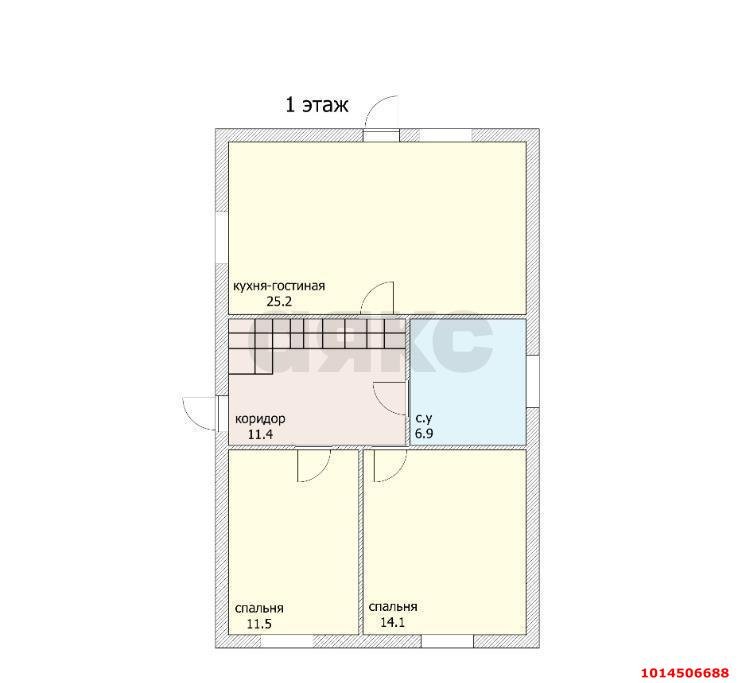 Фото №2: Дом 128 м² + 3.5 сот. - Краснодар, коттеджный  Изумрудный Город, ул. Освободителей Краснодара, 21