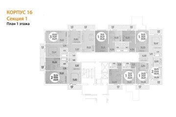 Фото №3: 1-комнатная квартира 39 м² - Краснодар, мкр. Восточно-Кругликовский, ул. Героя А.А. Аверкиева, 21