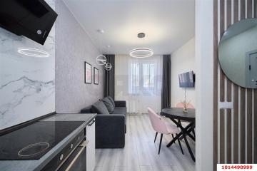 Фото №1: 1-комнатная квартира 34 м² - Краснодар, мкр. жилой комплекс Самолёт-4, ул. Ивана Беличенко, 95к1