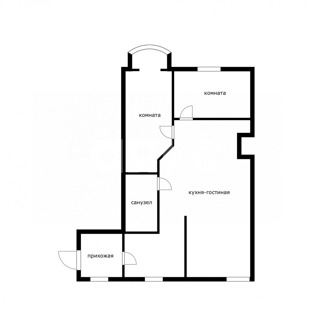 Фото №31: 3-комнатная квартира 59 м² - Сочи, Хостинский, ул. Водораздельная, 2