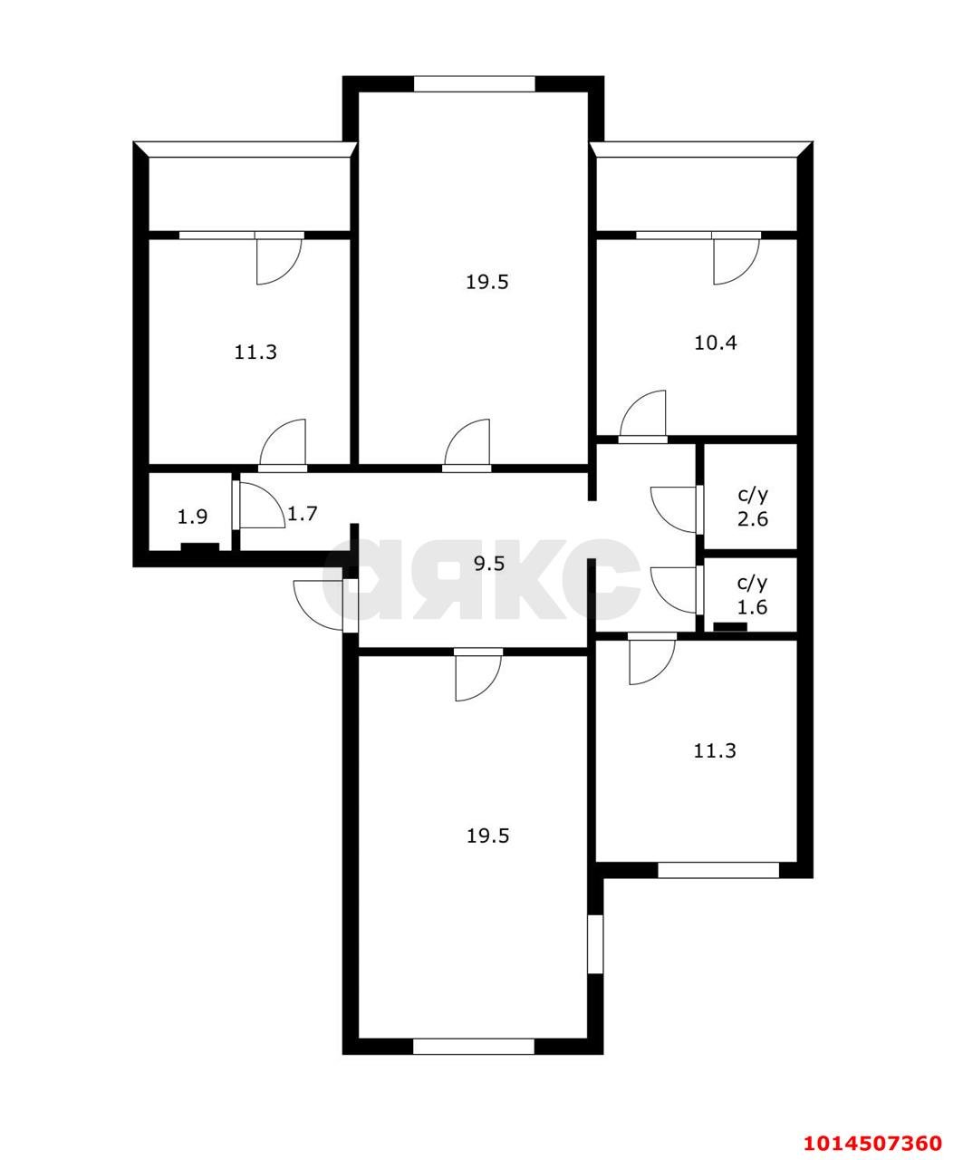 Фото №20: Торговое помещение 128 м² - Краснодар, Юбилейный, б-р Платановый, 15