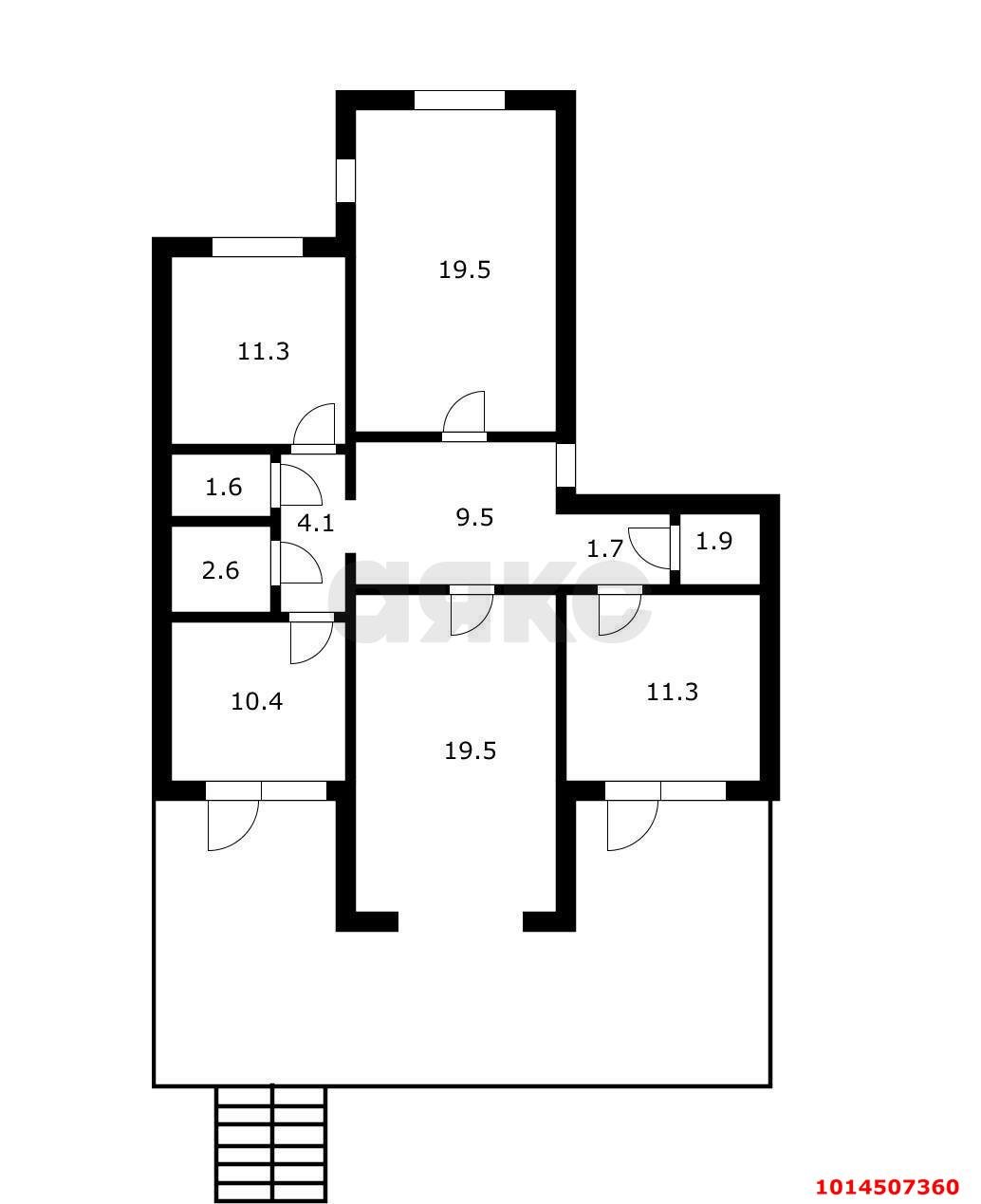 Фото №18: Торговое помещение 128 м² - Краснодар, Юбилейный, б-р Платановый, 15