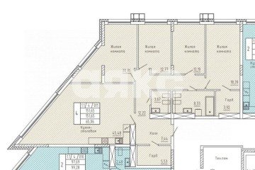 Фото №1: 4-комнатная квартира 151 м² - Ростов-на-Дону, мкр. Нахичевань, ул. Каяни, 22