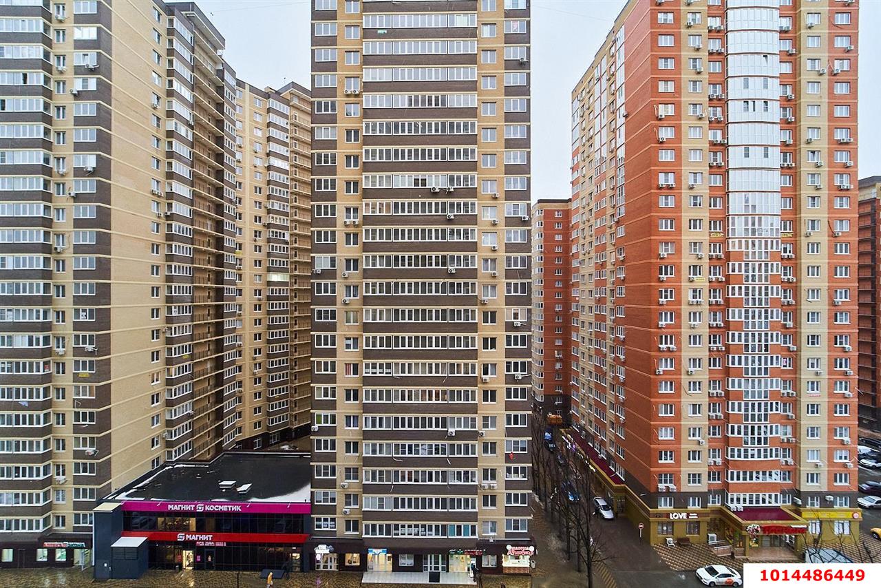 Фото №3: 1-комнатная квартира 39 м² - Краснодар, Прикубанский внутригородской округ, ЖК Губернский, мкр. 3-й квартал