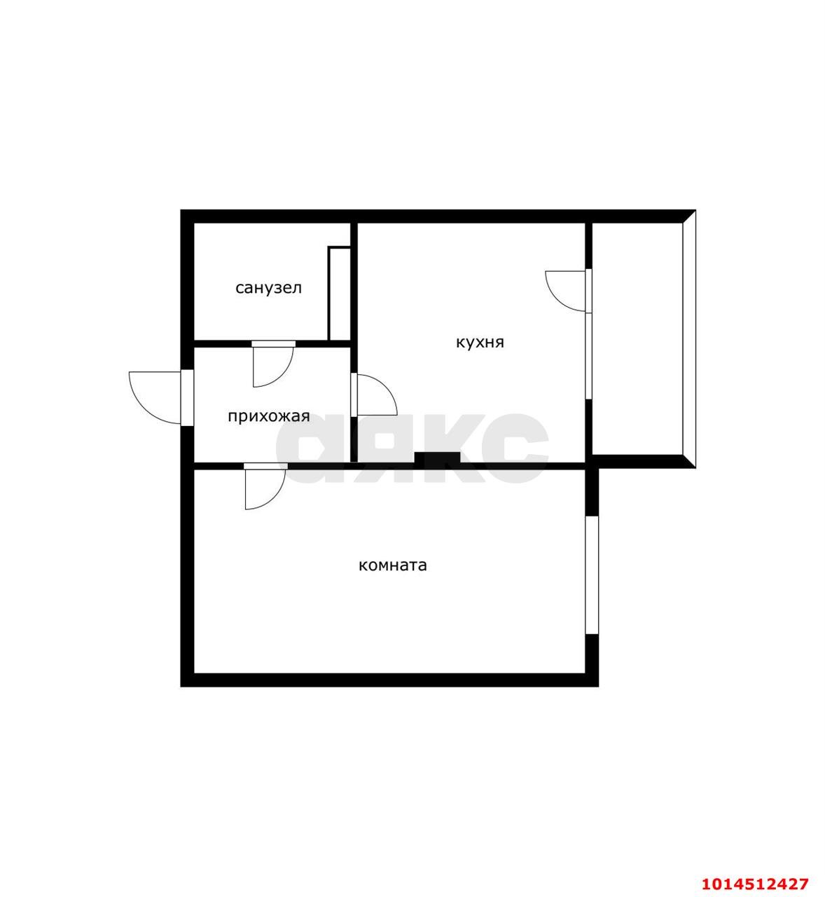 Фото №12: 1-комнатная квартира 41 м² - Краснодар, Восточно-Кругликовский, ул. им. Героя Яцкова И.В., 10