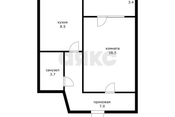 Фото №1: 1-комнатная квартира 37 м² - Краснодар, п. Калинино, б-р Интернациональный, 110/1Б