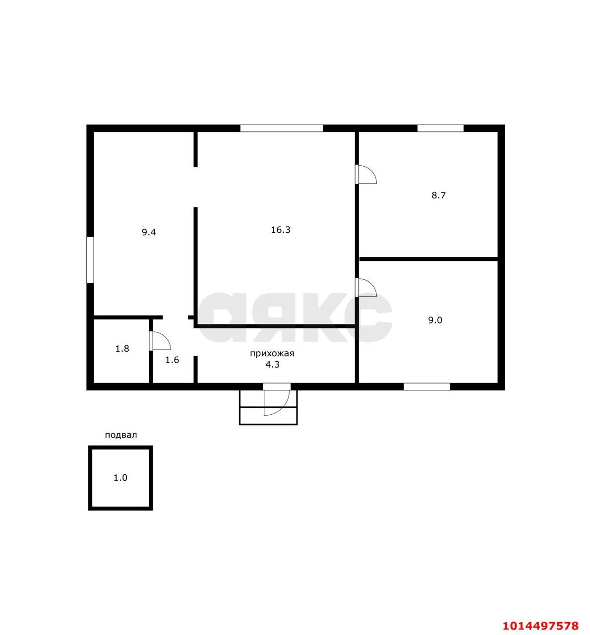Фото №9: Дом 52 м² + 4 сот. - Виктория, мкр. Прикубанский внутригородской округ, ул. Абрикосовая, 382