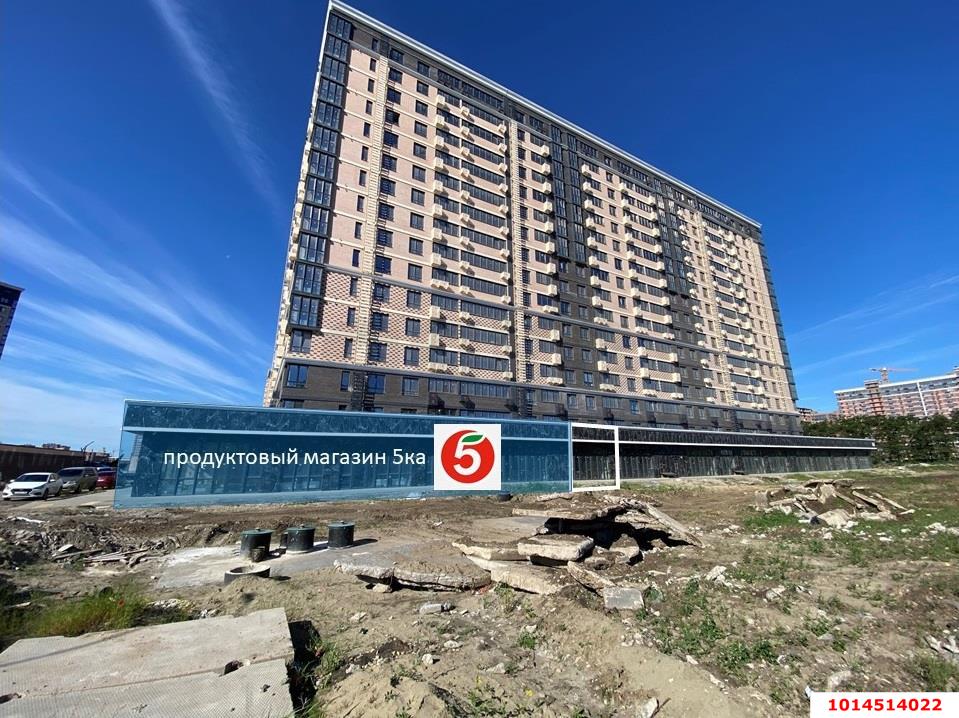 Фото №2: Торговое помещение 83 м² - Краснодар, жилой комплекс Сармат, ул. Константина Гондаря, 98к1