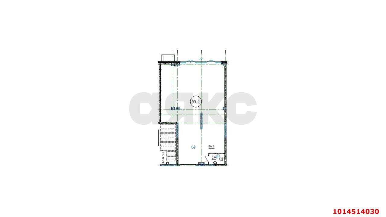 Фото №8: Торговое помещение 100 м² - Краснодар, жилой комплекс Сармат, ул. Константина Гондаря, 98к1