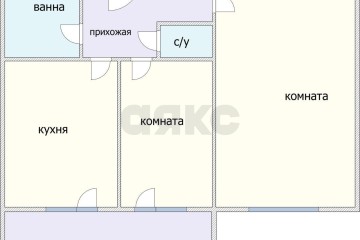Фото №5: 2-комнатная квартира 51 м² - Краснодар, мкр. Камвольно-суконный Комбинат, ул. Магистральная, 11