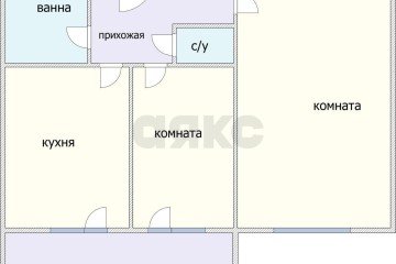 Фото №5: 2-комнатная квартира 48 м² - Краснодар, мкр. Камвольно-суконный Комбинат, ул. Магистральная, 11