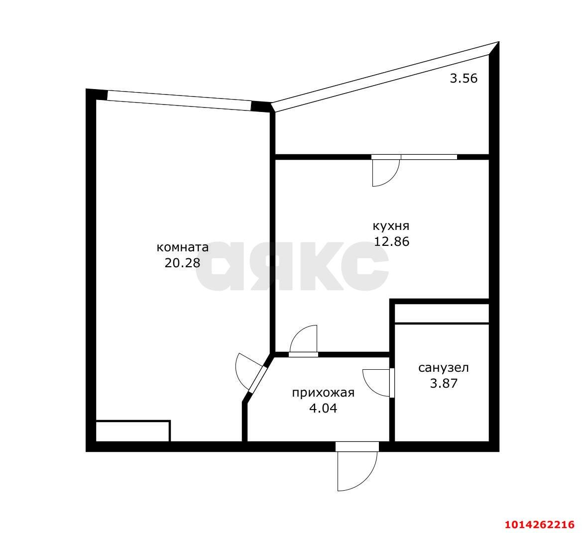 Фото №8: 1-комнатная квартира 44 м² - Краснодар, жилой комплекс Гарантия, ул. Восточно-Кругликовская, 42/3к2