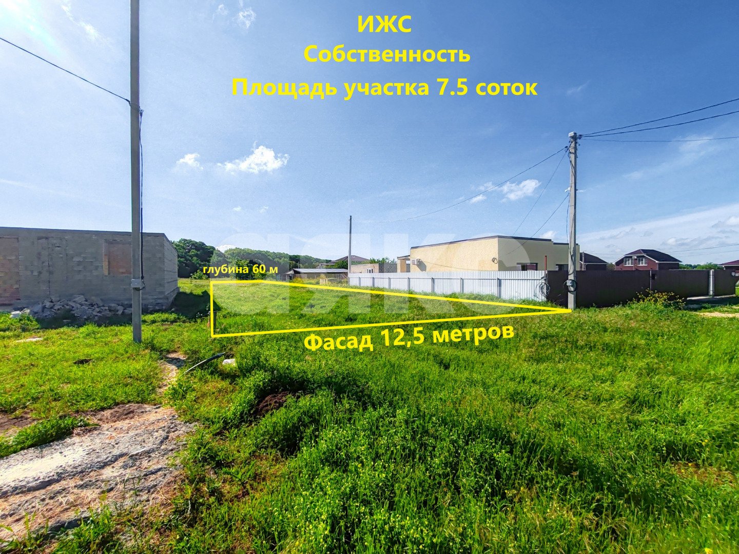 Фото №1: Земельный участок под ИЖС 7.5 сот. - Сенной, ул. Мира