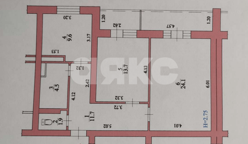 Фото №19: 2-комнатная квартира 74 м² - Волгоград, жилой комплекс Мишино, ул. Новоремесленная, 3
