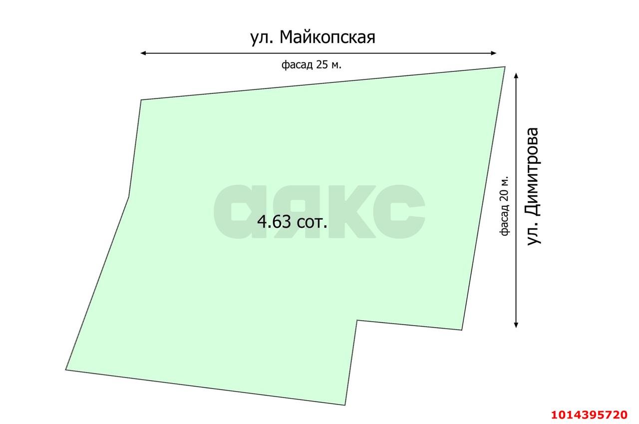 Фото №7: Земельный участок под ИЖС 4.8 сот. - Краснодар, Дубинка, ул. Майкопская, 98