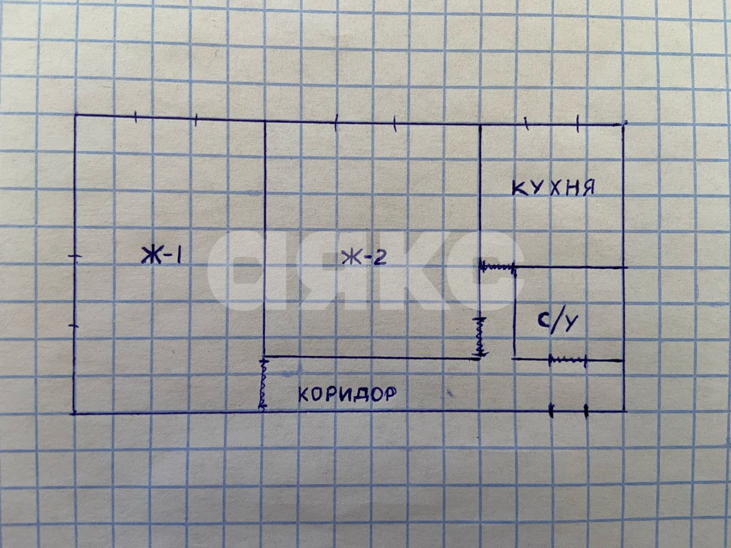 Фото №8: 2-комнатная квартира 43 м² - Майкоп, квартал Маяк, ул. Пролетарская, 338
