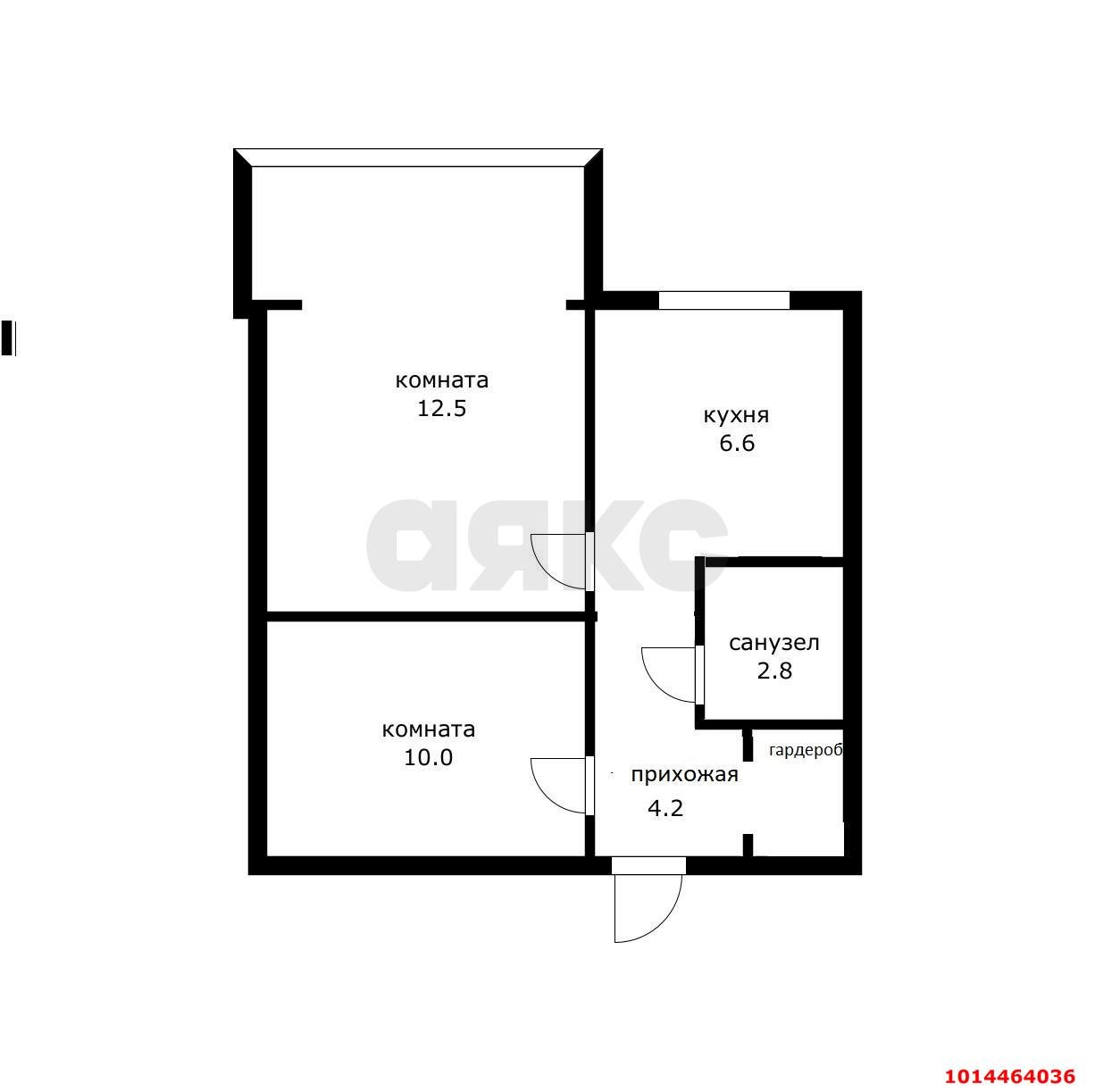 Фото №12: 2-комнатная квартира 38 м² - Краснодар, Хлопчато-бумажный Комбинат, ул. Уральская, 79/7