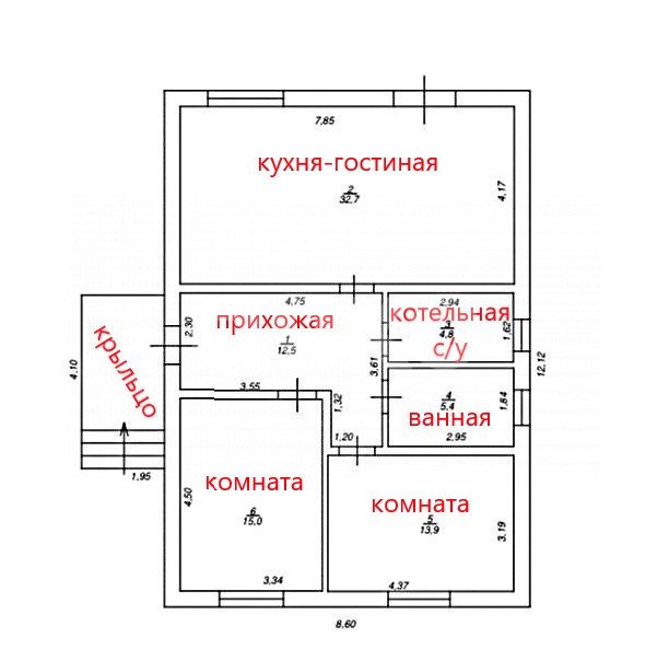 Фото №20: Дом 85 м² + 3.85 сот. - Темрюк, Комсомольский, ул. Славянская, 44Б/1
