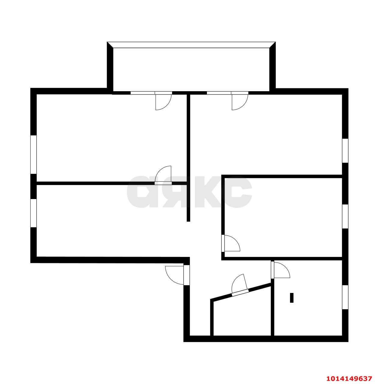 Фото №6: 3-комнатная квартира 61 м² - Энем, ул. Чкалова, 14А
