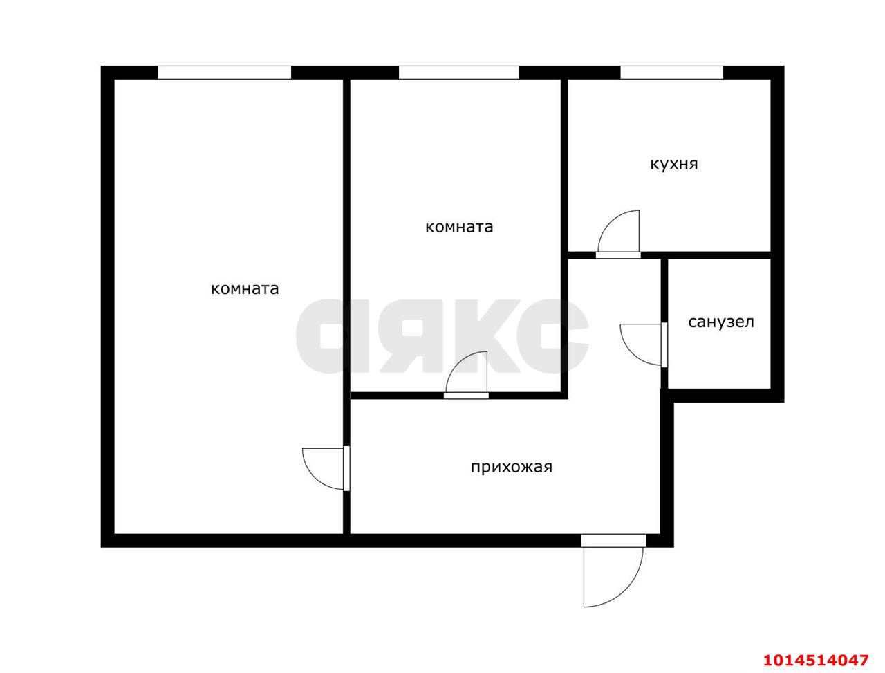 Фото №15: 2-комнатная квартира 41 м² - Краснодар, Западный внутригородской округ, ул. Рашпилевская, 189/5