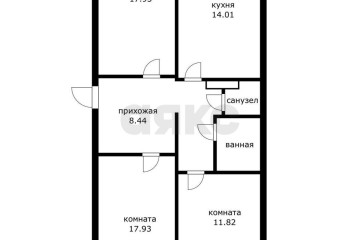Фото №2: 3-комнатная квартира 84 м² - Лорис, мкр. Карасунский внутригородской округ, ул. Садовая, 32