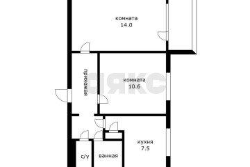 Фото №3: 2-комнатная квартира 44 м² - Краснодар, мкр. Комсомольский, ул. Уральская, 202
