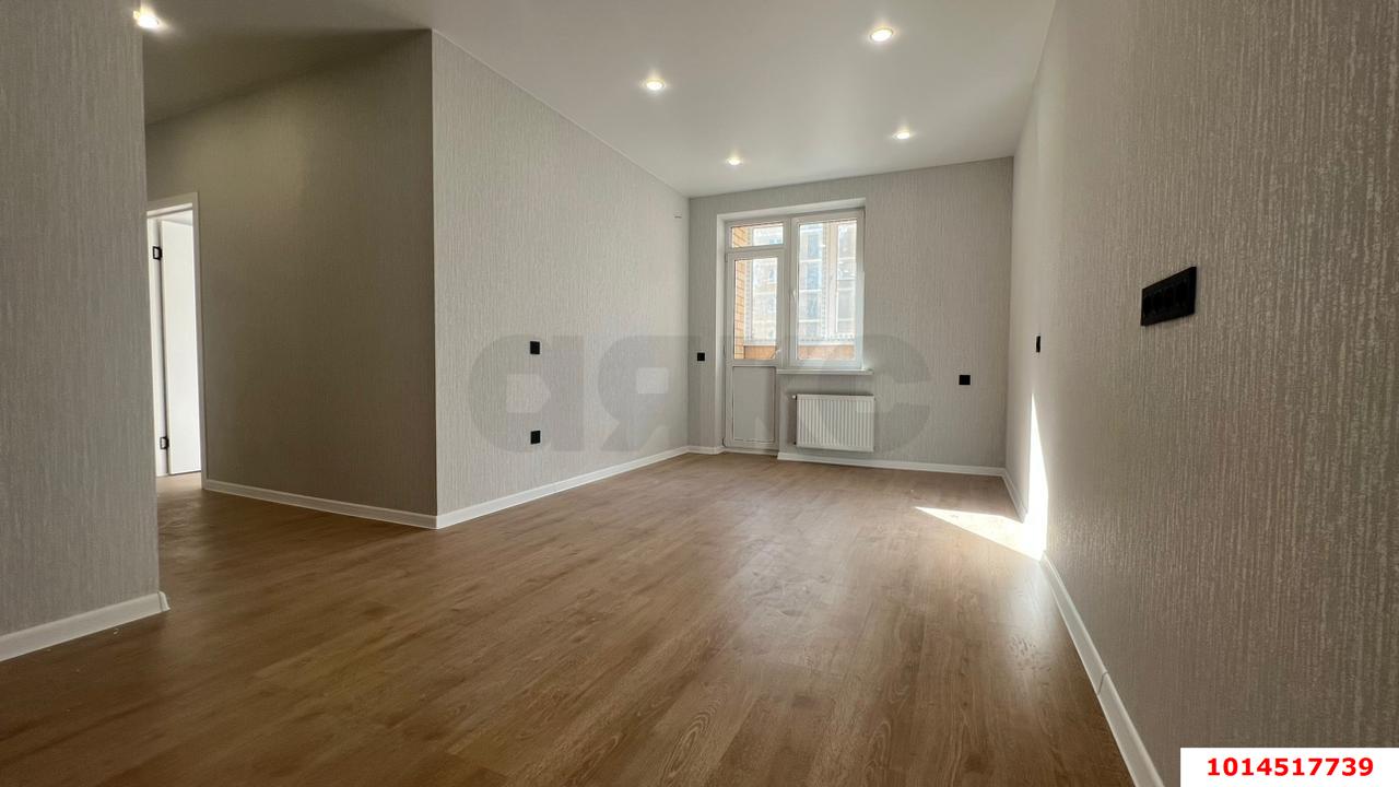 Фото №1: 2-комнатная квартира 58 м² - Краснодар, жилой комплекс Дыхание, ул. Лётчика Позднякова, 2к18