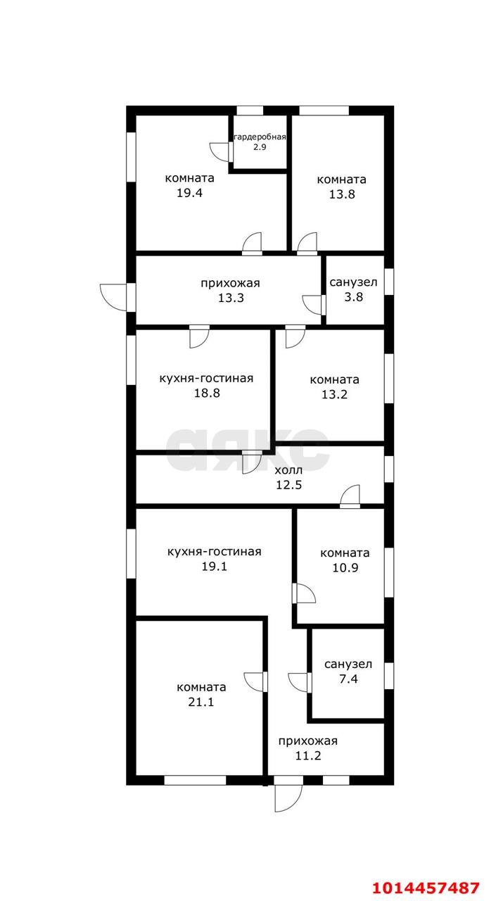 Фото №3: Дом 300 м² + 10 сот. - Российский, Прикубанский внутригородской округ, ул. имени В.М. Комарова, 90