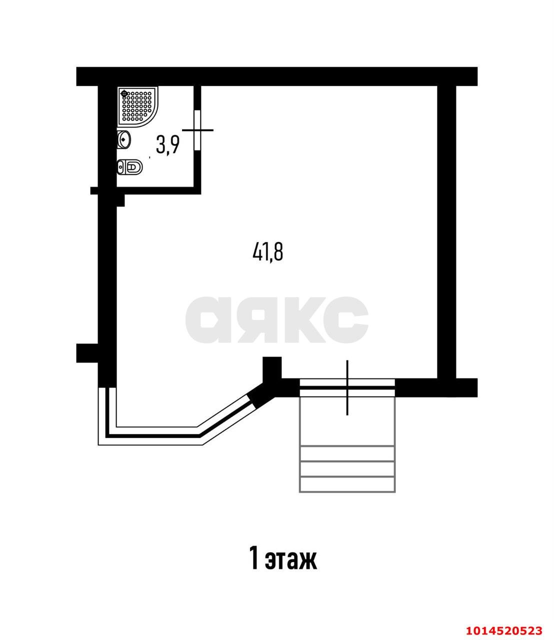Фото №15: Торговое помещение 46 м² - Краснодар, жилой комплекс Севастопольский, ул. имени Жлобы, 141