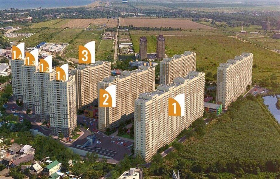 Фото №7: 3-комнатная квартира 170 м² - Краснодар, жилой комплекс Сказка Град, 