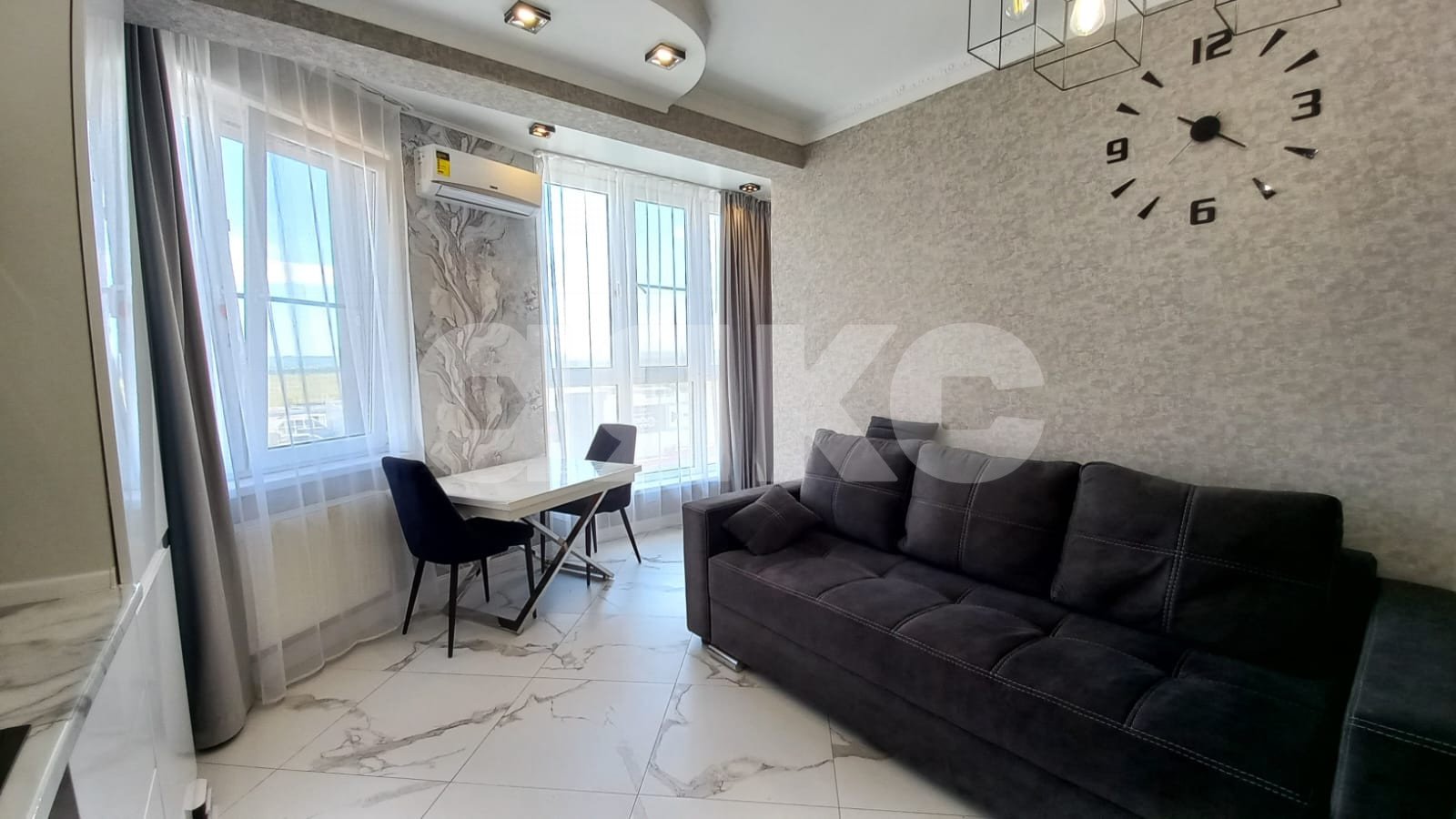 Фото №2: 2-комнатная квартира 50 м² - Анапа, жилой комплекс Парадный, ул. Супсехское шоссе, 4к2
