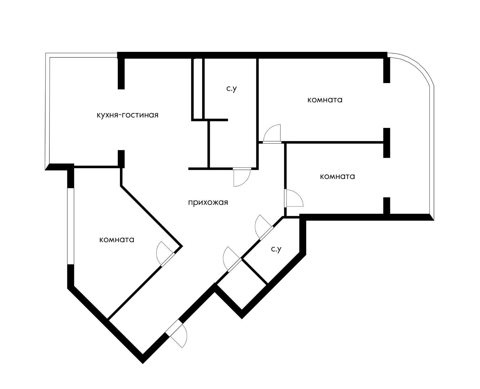 Фото №19: 3-комнатная квартира 125 м² - Краснодар, Западный внутригородской округ, жилой комплекс Новый Город, мкр. Юбилейный, б-р Клары Лучко, 14к1