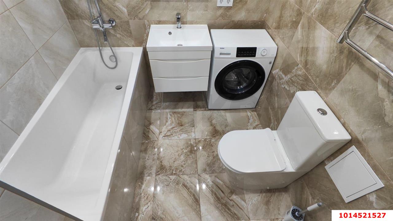 Фото №12: 1-комнатная квартира 45 м² - Краснодар, жилой комплекс Дуэт, ул. Душистая, 77к1