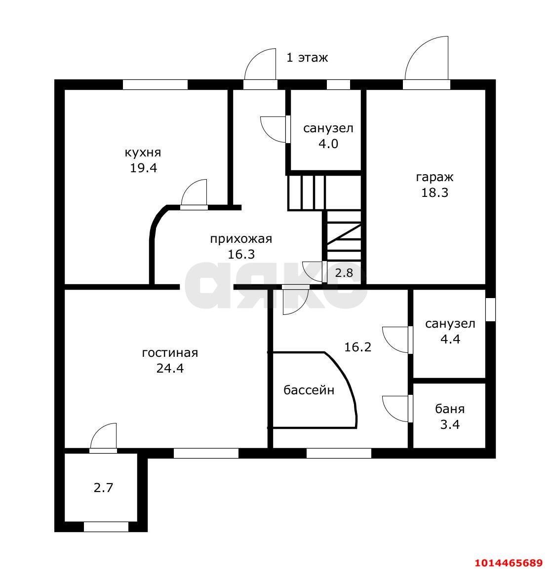 Фото №18: 5+-комнатная квартира 268 м² - Динская, ул. Красная, 148/2