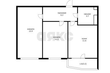 Фото №2: 2-комнатная квартира 51 м² - Краснодар, мкр. жилой комплекс Спортивная Деревня, ул. имени Генерала Корнилова, 14