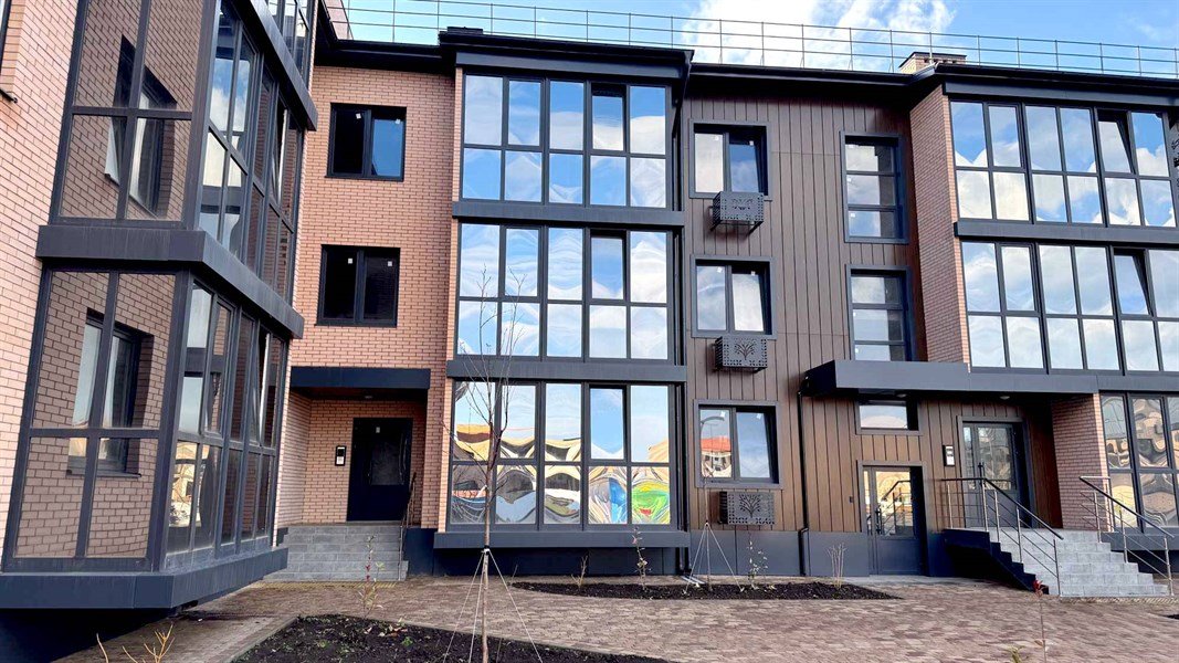 Фото №2: 1-комнатная квартира 42 м² - Берёзовый, Прикубанский внутригородской округ, Прогресс, жилой комплекс Нова Вита, мкр. жилой комплекс Прогресс, ул. имени А.Н. Лодыгина, 6к14