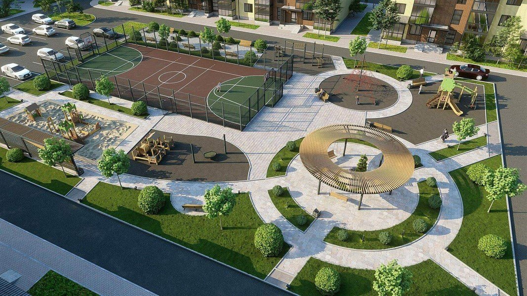 Фото №4: Студия 26 м² - Берёзовый, Прикубанский внутригородской округ, Прогресс, жилой комплекс Прогресс, мкр. жилой комплекс Нова Вита, ул. имени А.Н. Лодыгина, 6к18