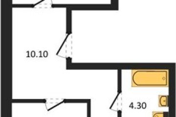 Фото №1: 2-комнатная квартира 60 м² - Берёзовый, мкр. жилой комплекс Прогресс, ул. имени А.Н. Лодыгина, 6к6