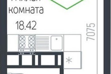 Фото №1: Студия 22 м² - Краснодар, мкр. Черёмушки, 
